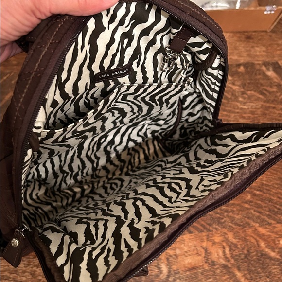 Vera Bradley Quilted Chocolate Brown Backpack main image 4